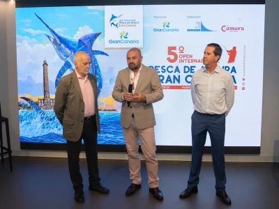 El V Open internacional Pesca de Altura Gran Canaria 2025 presenta su cartel con la Cámara de Comercio y Turismo de Gran Canaria